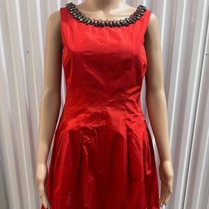Zara Red Tulip Dress M